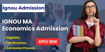 IGNOU MA Economics Admission
