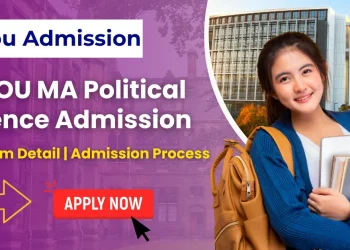 IGNOU MA Political Science Admission