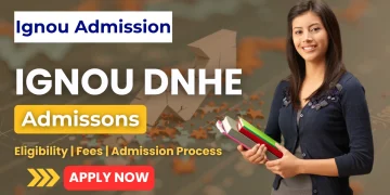 IGNOU DNHE Admission