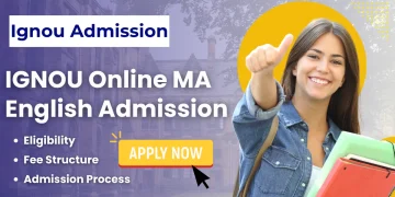 IGNOU Online MA English Admission
