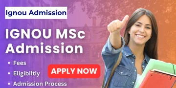 IGNOU MSc Admission