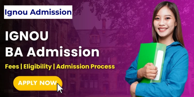 IGNOU BA Admission