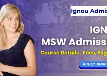 IGNOU MSW Admission