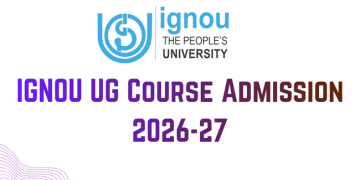 IGNOU UG Course Admission 2026 